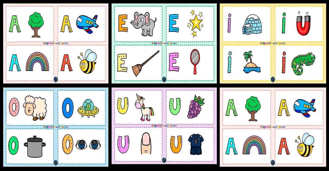 LÁMINAS A TODO COLOR: LAS VOCALES – Imagenes Educativas LÁMINAS A TODO COLOR: LAS VOCALES – Imagenes Educativas