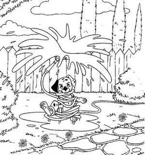 Láminas para Colorear - Coloring Pages: 101 Dalmatas para dibujar ... Láminas para Colorear - Coloring Pages: 101 Dalmatas para dibujar ...