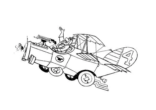 LAMINAS PARA COLOREAR - COLORING PAGES: Los Autos locos para ...