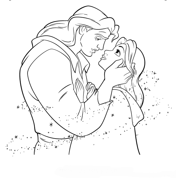 Láminas para Colorear - Coloring Pages: La Bella y la Bestia para ... Láminas para Colorear - Coloring Pages: La Bella y la Bestia para ...