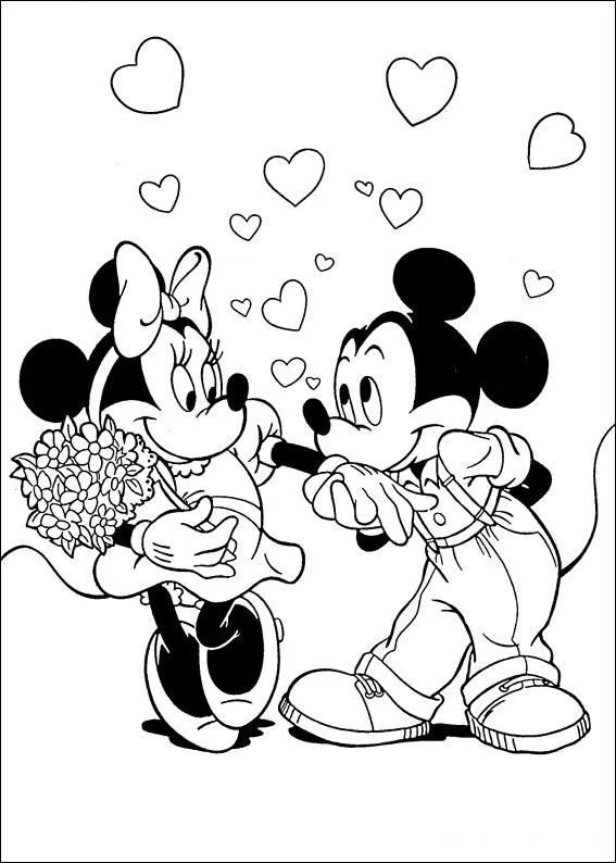 La Casa de Mickey Mouse para colorear - colorearrr