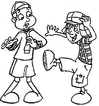 Láminas para Colorear - Coloring Pages: El Chavo del ( para ... Láminas para Colorear - Coloring Pages: El Chavo del ( para ...