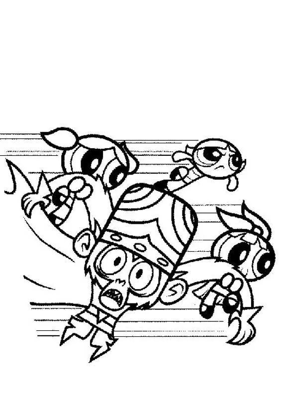 Láminas para Colorear - Coloring Pages: Las Chicas Super Poderosas ...