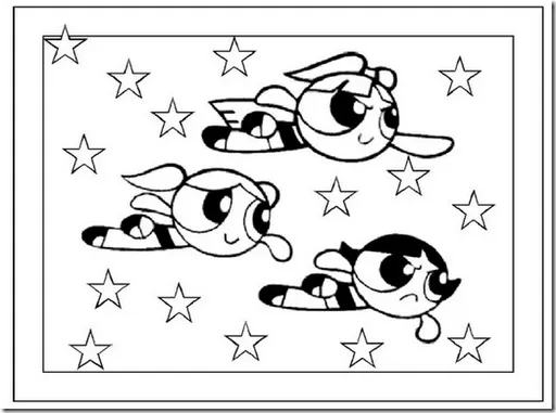LAMINAS PARA COLOREAR - COLORING PAGES: Las Chicas Super Poderosas ... LAMINAS PARA COLOREAR - COLORING PAGES: Las Chicas Super Poderosas ...