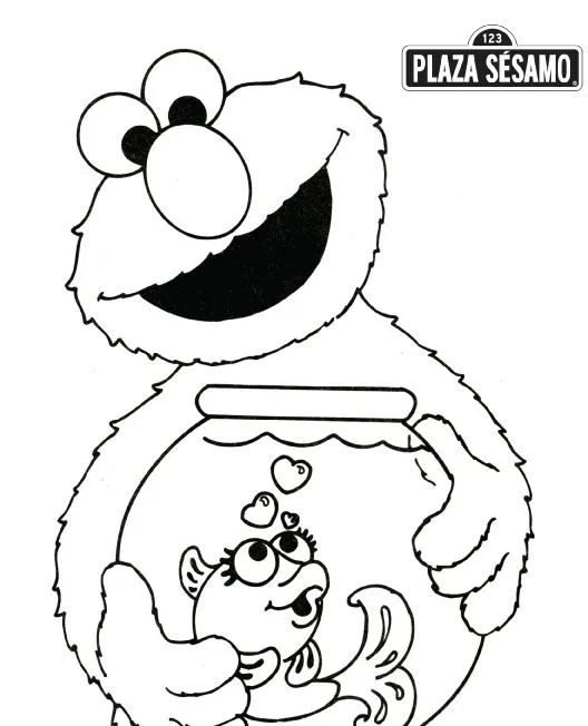Elmo bebé para pintar - Imagui