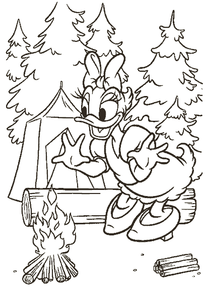 Láminas para Colorear - Coloring Pages: Daisy (La Pata Daisy) para ... Láminas para Colorear - Coloring Pages: Daisy (La Pata Daisy) para ...