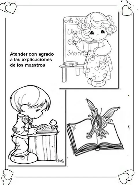 LAMINAS PARA COLOREAR - COLORING PAGES: Deberes y Derechos del ...