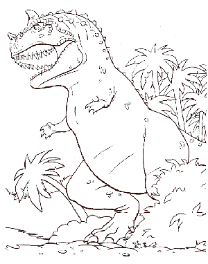 Láminas para Colorear - Coloring Pages: Dinosaurios para dibujar ...