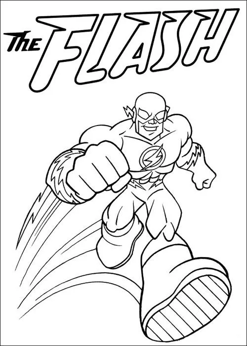 LAMINAS PARA COLOREAR - COLORING PAGES: Flash para dibujar pintar ... LAMINAS PARA COLOREAR - COLORING PAGES: Flash para dibujar pintar ...