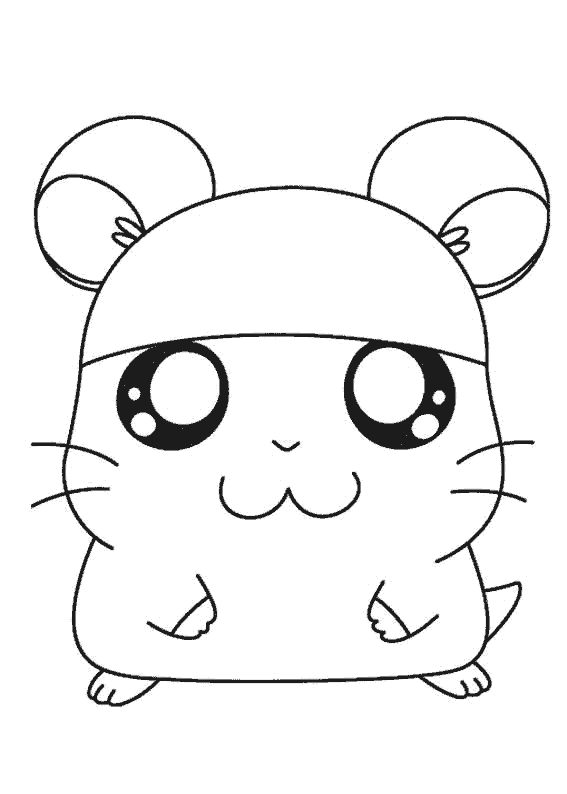 LAMINAS PARA COLOREAR - COLORING PAGES: Hamtaro para dibujar ...