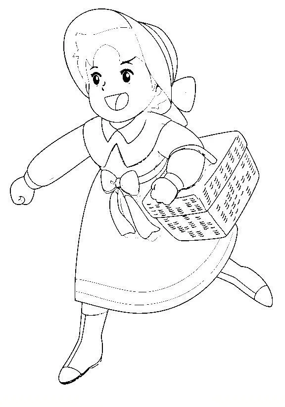 LAMINAS PARA COLOREAR - COLORING PAGES: Heidi para dibujar ... LAMINAS PARA COLOREAR - COLORING PAGES: Heidi para dibujar ...