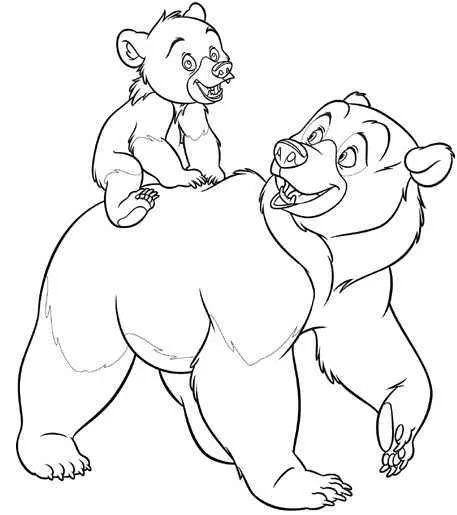 LAMINAS PARA COLOREAR - COLORING PAGES: Hermano Oso para dibujar ... LAMINAS PARA COLOREAR - COLORING PAGES: Hermano Oso para dibujar ...