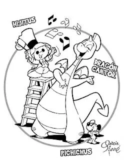 LAMINAS PARA COLOREAR - COLORING PAGES: Hijitus para dibujar ...