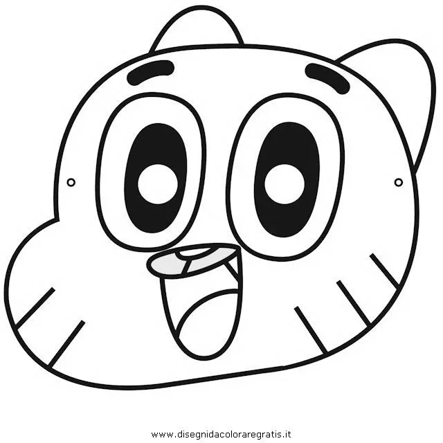 El Increible Mundo-de-Gumball para colorear pintar recortar pegar ... El Increible Mundo-de-Gumball para colorear pintar recortar pegar ...