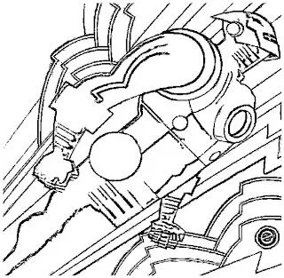 LAMINAS PARA COLOREAR - COLORING PAGES: Ironman para dibujar ...