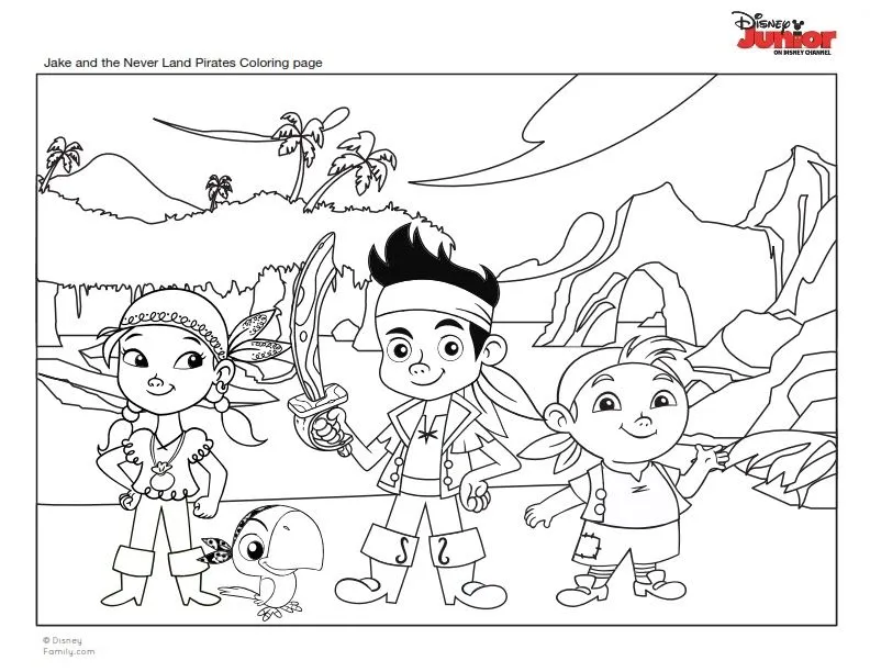 LAMINAS PARA COLOREAR - COLORING PAGES: Jake y los Piratas de ... LAMINAS PARA COLOREAR - COLORING PAGES: Jake y los Piratas de ...