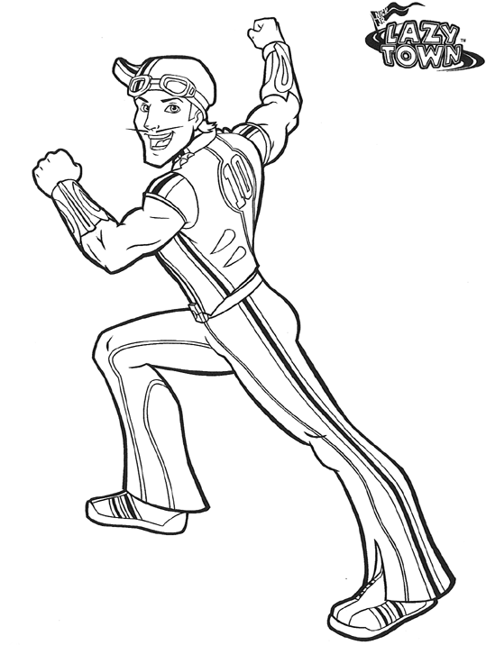 LAMINAS PARA COLOREAR - COLORING PAGES: Lazy Town para dibujar ... LAMINAS PARA COLOREAR - COLORING PAGES: Lazy Town para dibujar ...
