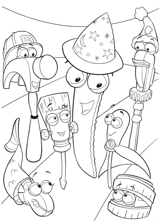 Láminas para Colorear - Coloring Pages: Manny a la Obra para colorear Láminas para Colorear - Coloring Pages: Manny a la Obra para colorear