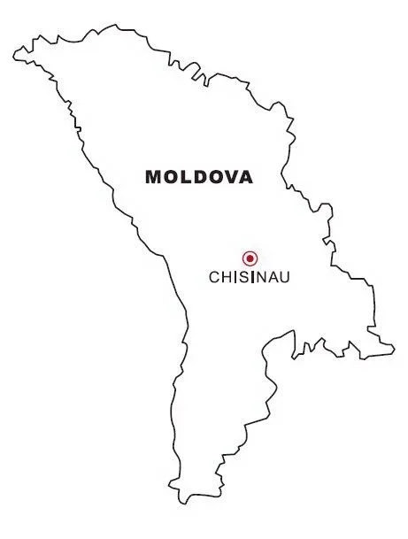 LAMINAS PARA COLOREAR - COLORING PAGES: Mapa y Bandera de Moldova ...