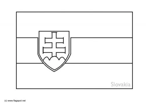 LAMINAS PARA COLOREAR - COLORING PAGES: Mapa y Bandera de ...