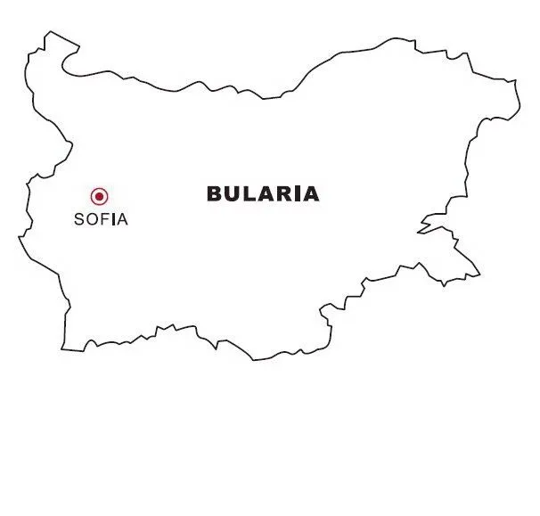 LAMINAS PARA COLOREAR - COLORING PAGES: Mapa y Bandera Bulgaria ... LAMINAS PARA COLOREAR - COLORING PAGES: Mapa y Bandera Bulgaria ...