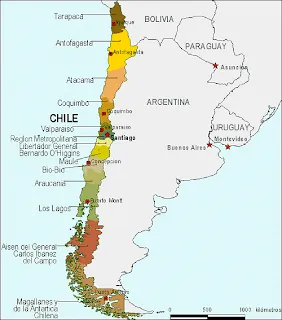LAMINAS PARA COLOREAR - COLORING PAGES: Mapa de Chile para imprimir LAMINAS PARA COLOREAR - COLORING PAGES: Mapa de Chile para imprimir