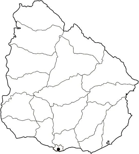 LAMINAS PARA COLOREAR - COLORING PAGES: Mapa y Bandera de Uruguay ...