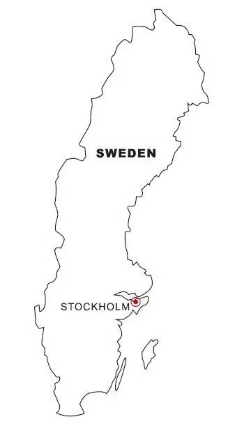 LAMINAS PARA COLOREAR - COLORING PAGES: Mapa y Bandera de Suecia ... LAMINAS PARA COLOREAR - COLORING PAGES: Mapa y Bandera de Suecia ...