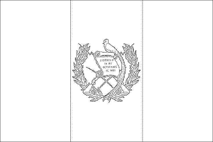 LAMINAS PARA COLOREAR - COLORING PAGES: Mapa y Bandera de ...