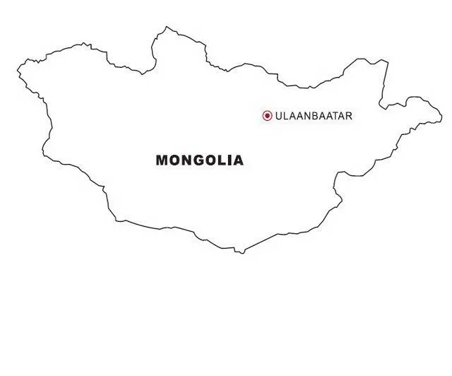 Láminas para Colorear - Coloring Pages: Mapa y Bandera de Mongolia ... Láminas para Colorear - Coloring Pages: Mapa y Bandera de Mongolia ...