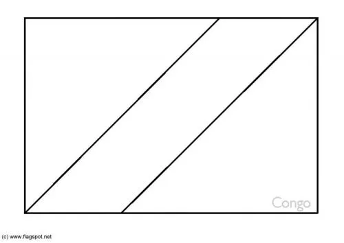 Láminas para Colorear - Coloring Pages: Mapa y bandera de Congo ... Láminas para Colorear - Coloring Pages: Mapa y bandera de Congo ...