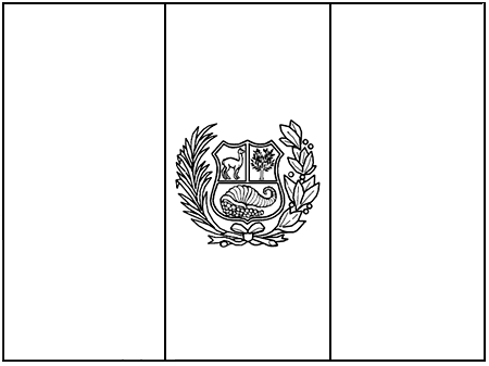 Mapa y Bandera y escudo de Perú para dibujar pintar colorear ... Mapa y Bandera y escudo de Perú para dibujar pintar colorear ...