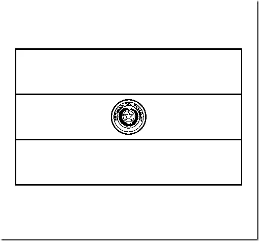 LAMINAS PARA COLOREAR - COLORING PAGES: Mapa y Bandera y Escudo de ...