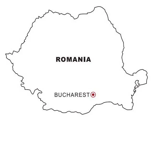 LAMINAS PARA COLOREAR - COLORING PAGES: Mapa y Bandera de Rumania ... LAMINAS PARA COLOREAR - COLORING PAGES: Mapa y Bandera de Rumania ...
