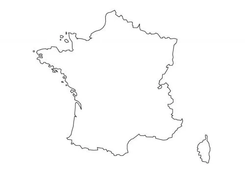 Mapa y Bandera de Francia para dibujar pintar colorear imprimir ... Mapa y Bandera de Francia para dibujar pintar colorear imprimir ...