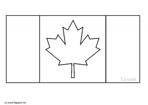 LAMINAS PARA COLOREAR - COLORING PAGES: Mapa y Bandera de Canada ... LAMINAS PARA COLOREAR - COLORING PAGES: Mapa y Bandera de Canada ...