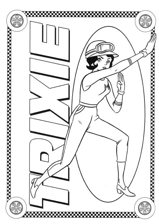 LAMINAS PARA COLOREAR - COLORING PAGES: Meteoro Speedracer para ...