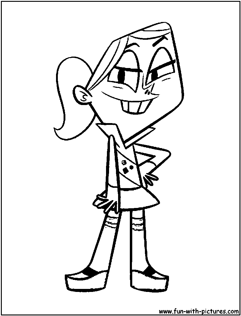 LAMINAS PARA COLOREAR - COLORING PAGES: Mighty B para dibujar ...