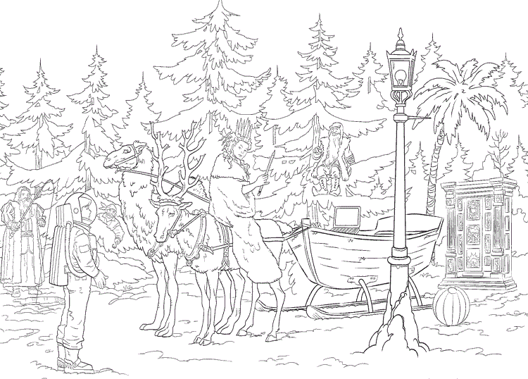 Láminas para Colorear - Coloring Pages: Narnia para dibujar pintar ...