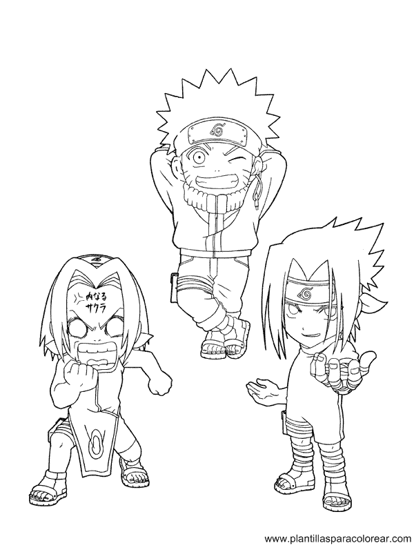 Naruto comic para dibujar pintar colorear imprimir recortar y ... Naruto comic para dibujar pintar colorear imprimir recortar y ...
