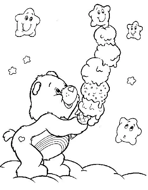 LAMINAS PARA COLOREAR - COLORING PAGES: Los Ositos Cariñosos para ...