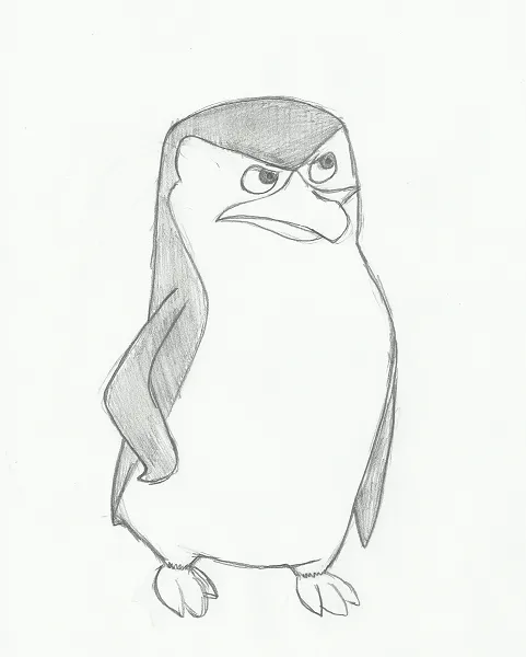 LAMINAS PARA COLOREAR - COLORING PAGES: Los Pinguinos de ...