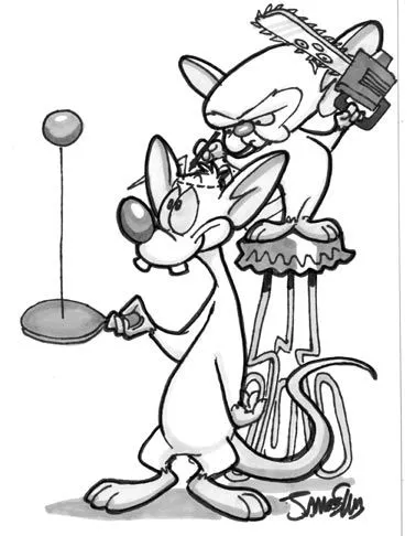 LAMINAS PARA COLOREAR - COLORING PAGES: Pinky y Cerebro para ...