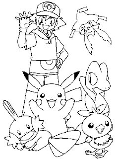 Pokemon para pintar y dibujar | colorear
