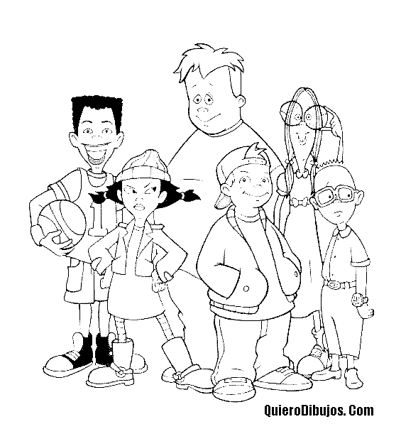 LAMINAS PARA COLOREAR - COLORING PAGES: Recreo (La Banda del patio ... LAMINAS PARA COLOREAR - COLORING PAGES: Recreo (La Banda del patio ...