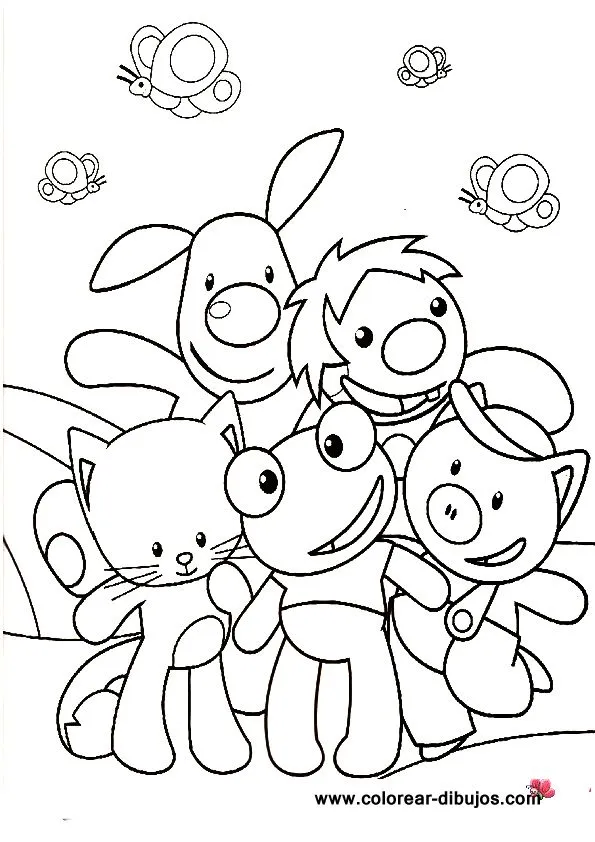 LAMINAS PARA COLOREAR - COLORING PAGES: El Sapo Pepe para dibujar ...