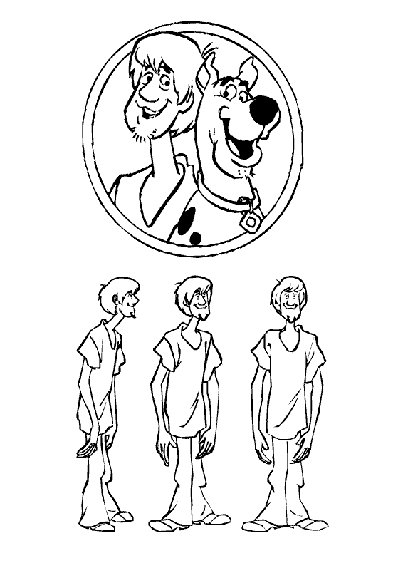 Láminas para Colorear - Coloring Pages: Scooby Doo para dibujar ... Láminas para Colorear - Coloring Pages: Scooby Doo para dibujar ...