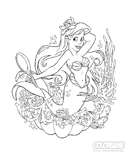 LAMINAS PARA COLOREAR - COLORING PAGES: La Sirenita para dibujar ... LAMINAS PARA COLOREAR - COLORING PAGES: La Sirenita para dibujar ...