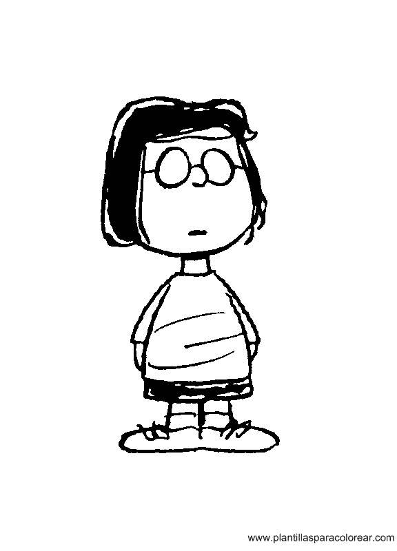 Snoopy para dibujar pintar colorear e imprimir - colorearrr