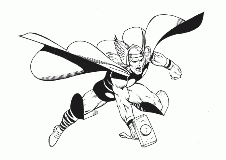 LAMINAS PARA COLOREAR - COLORING PAGES: THOR para dibujar pintar ... LAMINAS PARA COLOREAR - COLORING PAGES: THOR para dibujar pintar ...